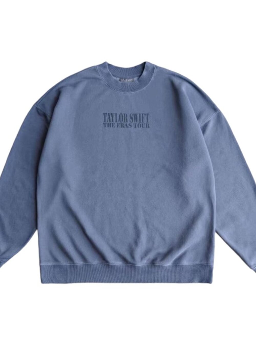 Taylor Swift | Eras Tour Crew Neck Sweatshirt Blue Gray